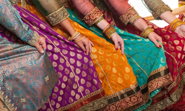 Obraz Sukienka dla tancerzy Bollywood