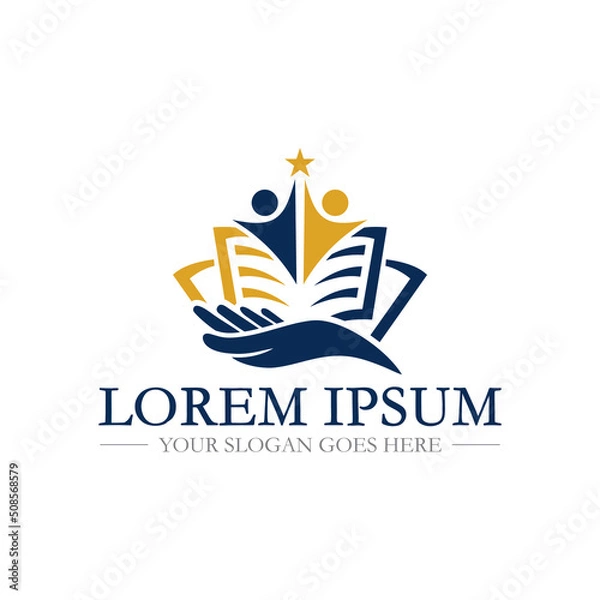 Obraz education logo , university logo vector