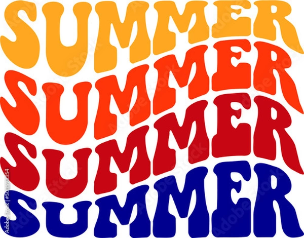 Obraz Summer Vector Design