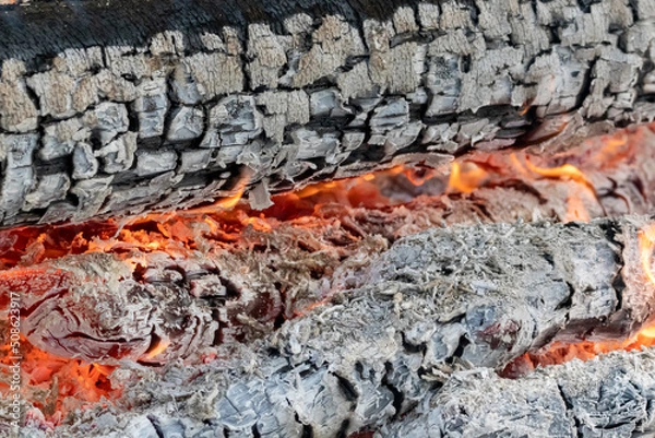 Obraz Smouldering coals