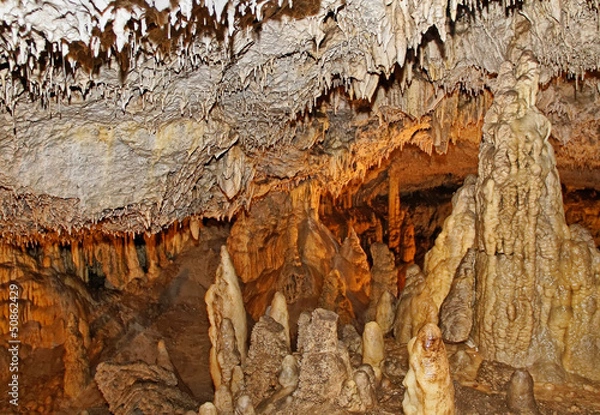 Obraz Stalactites  cave.