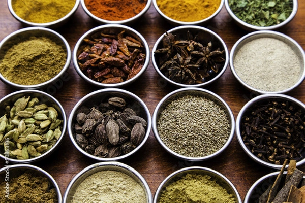 Obraz Indyjskie przyprawy