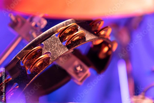 Obraz Tambourine on drums