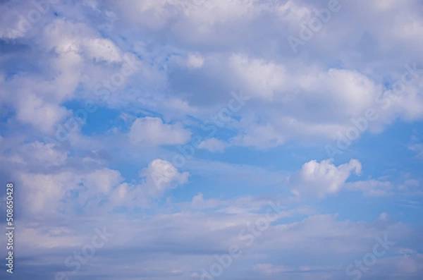 Fototapeta blue sky with clouds