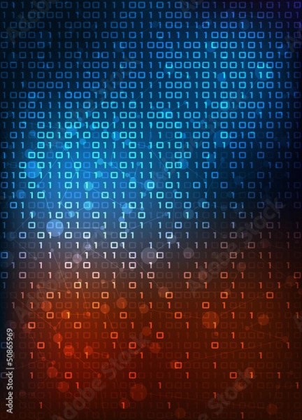 Obraz modern technology style vector background, eps10 format