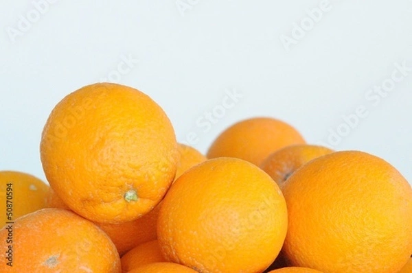 Obraz  background with fresh oranges