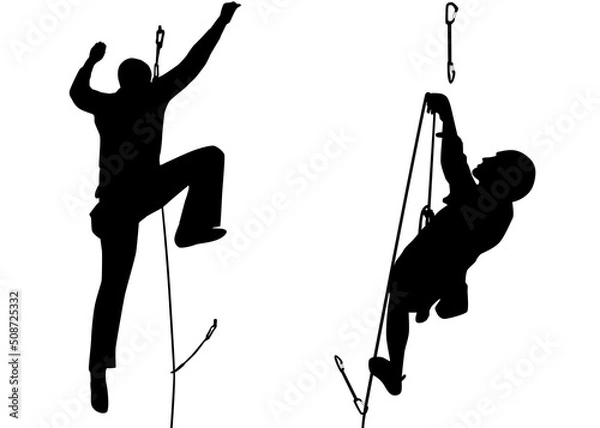 Obraz Climb in black