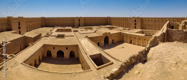 Obraz Mud fortress Iraq 