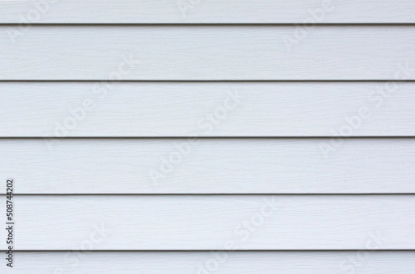 Obraz White Siding on Exterior of a Home