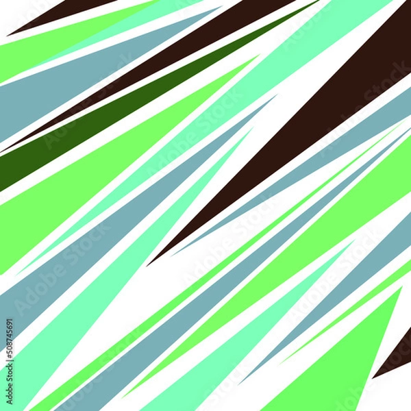 Fototapeta Fabric pattern by using color and contrasting lines to create a beautiful pattern.