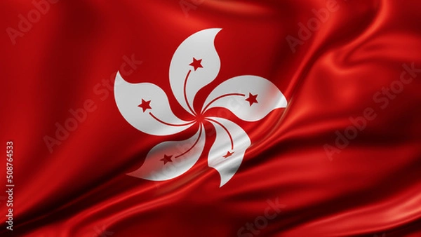 Obraz Hong Kong national flag