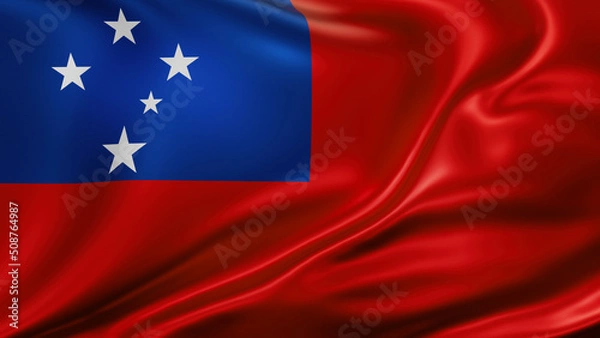 Obraz Samoa national flag