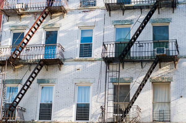 Fototapeta Fire escape III