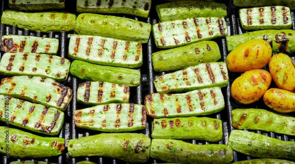 Obraz Gegrilltes Gemüse