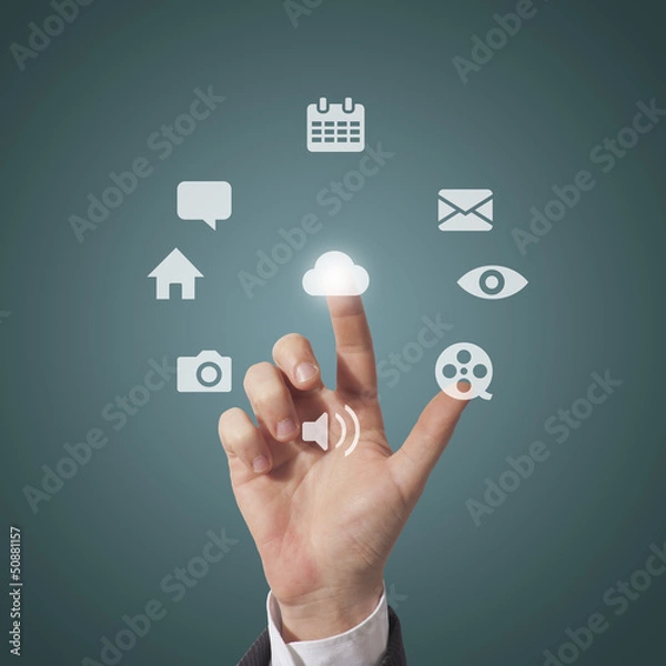 Obraz icon touch