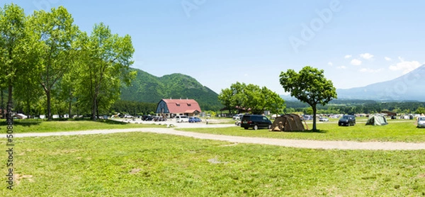 Obraz 「ふもとっぱらキャンプ場」in 静岡県 富士宮市 