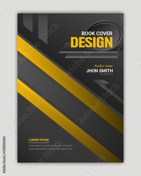 Obraz Modern book cover Design template