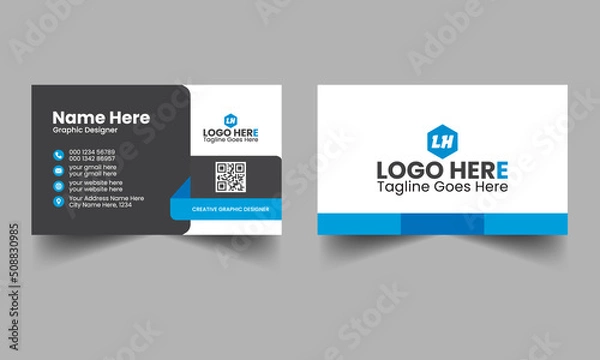 Obraz Business Card Design Template