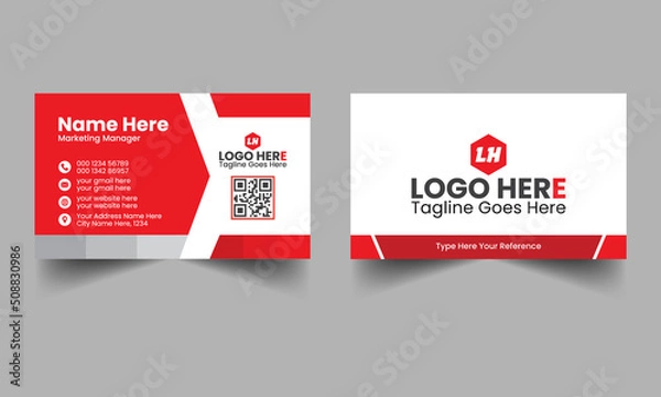 Obraz Business Card Design Template