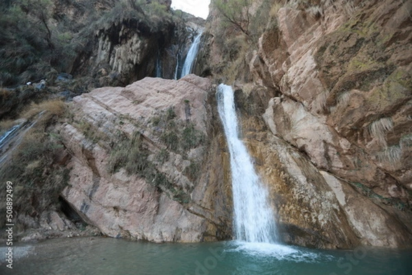 Obraz waterfall in yosemite