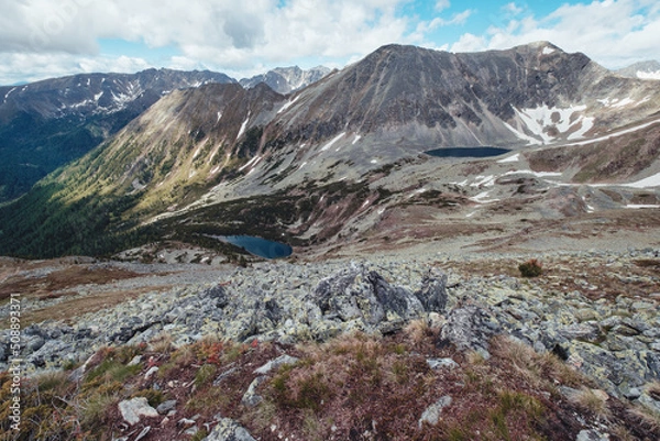 Obraz Bauleiteck Bergpanorama