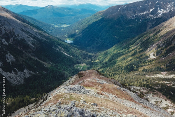 Obraz Bauleiteck Grat Talblick