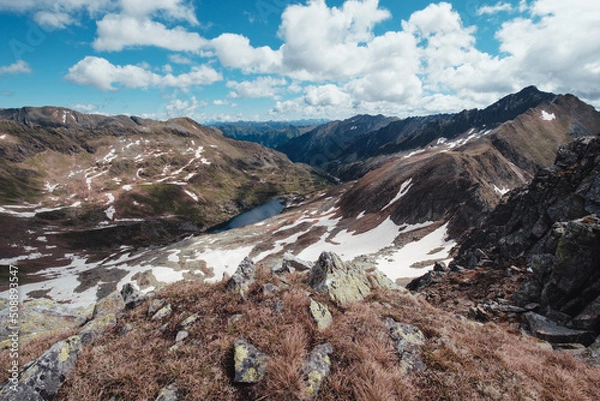 Obraz Bergpanorama Bauleiteck