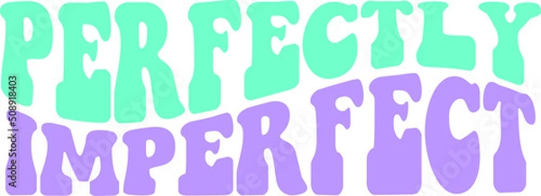 Obraz Perfectly Imperfect Vector Design