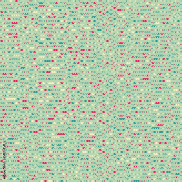 Fototapeta Rule 19 Neighbors 3 Elementary cellular automaton random seed sample implementation illustration