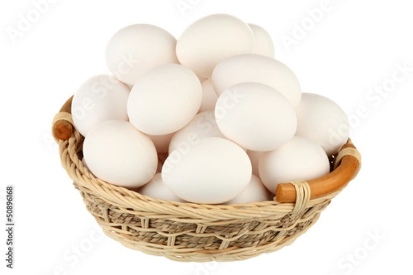 Obraz Eggs in a basket