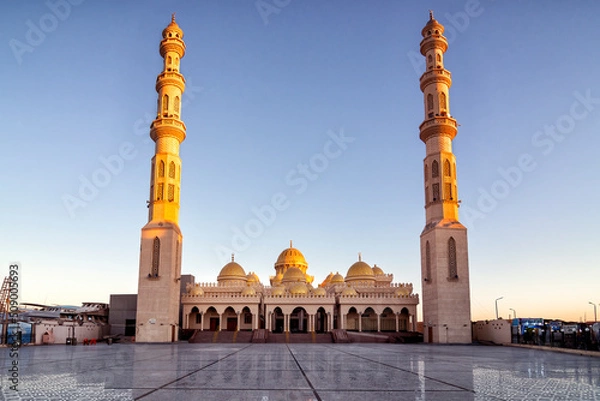 Obraz Beautiful mosque in the evening