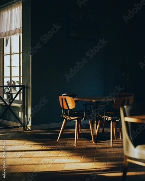 Obraz cafe interior