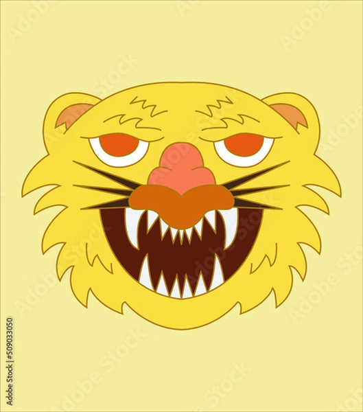 Fototapeta Tiger head