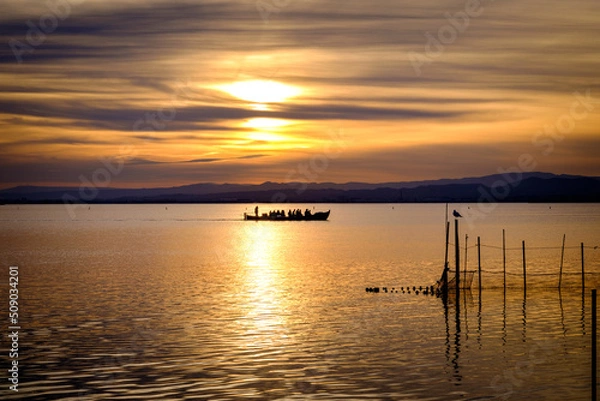Obraz Albufera Sunset 001