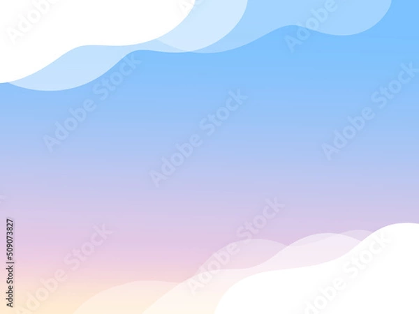 Fototapeta エモい雰囲気のグラデーション背景