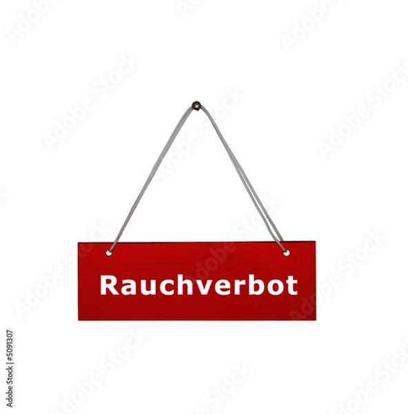 Obraz Rauchverbotsschild