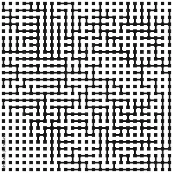 Fototapeta Albert-Laszlo Barabasi algorithm network visualization implementation illustration