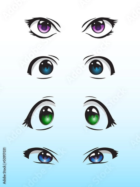 Obraz Anime eyes