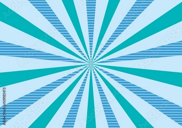 Fototapeta ポップ　背景　バックグラウンド　放射線　イベント　光線