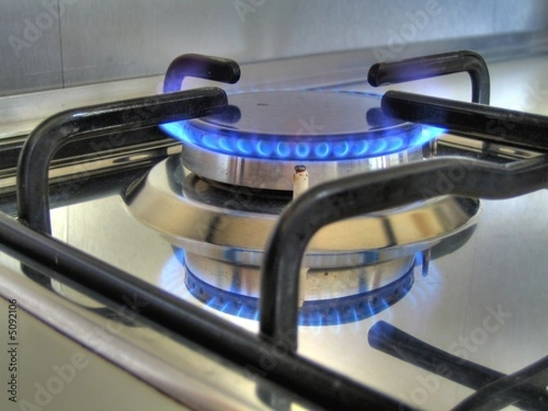 Fototapeta heiße Flamme