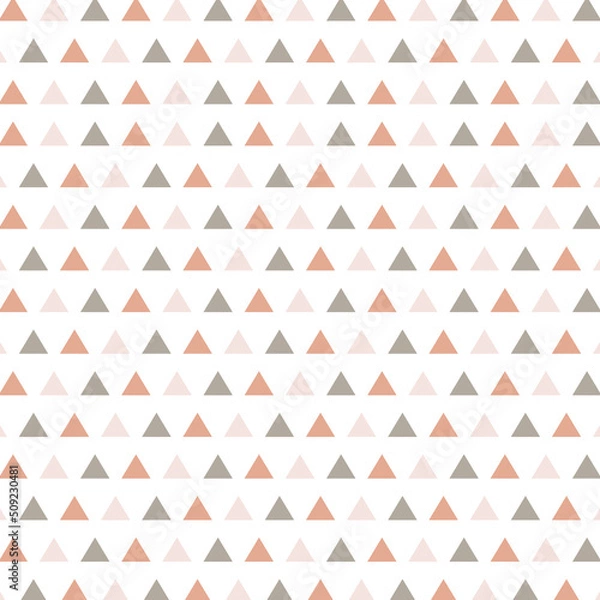 Fototapeta Triangle pattern. Vector background. Geometric abstract texture.