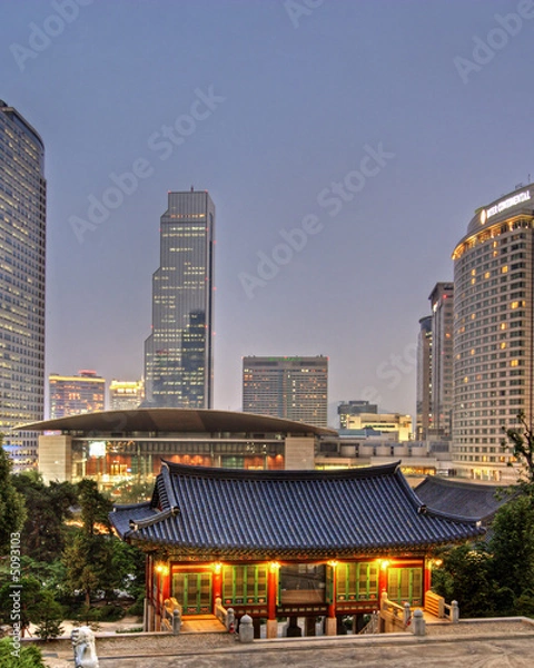 Obraz Dychotomia architektoniczna