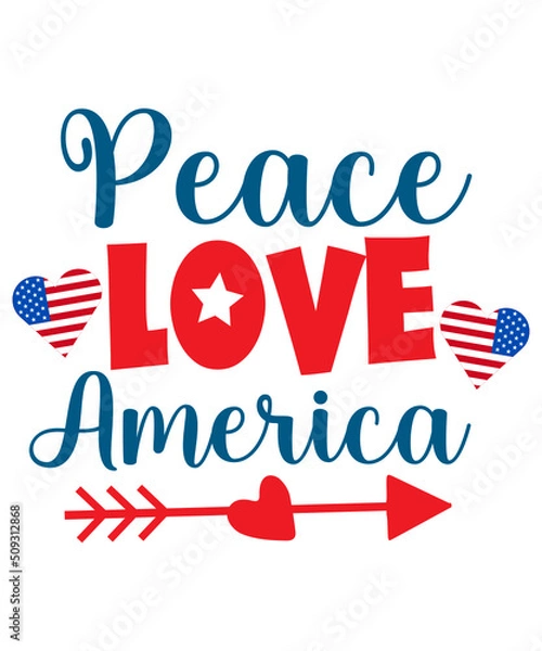 Fototapeta 4th of July SVG Bundle, July 4th SVG, Fourth of July svg, America svg, USA Flag svg, Patriotic, Independence Day Shirt, Cut File Cricut,4th of July SVG Bundle SVG, Cricut File, USA Flag Svg, Independe