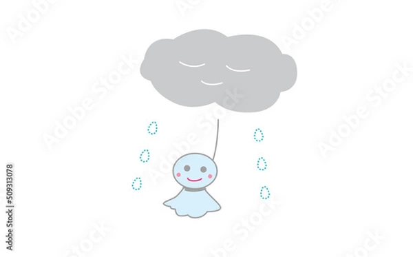 Obraz てるてる坊主