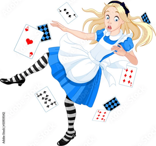 Obraz Falling Alice