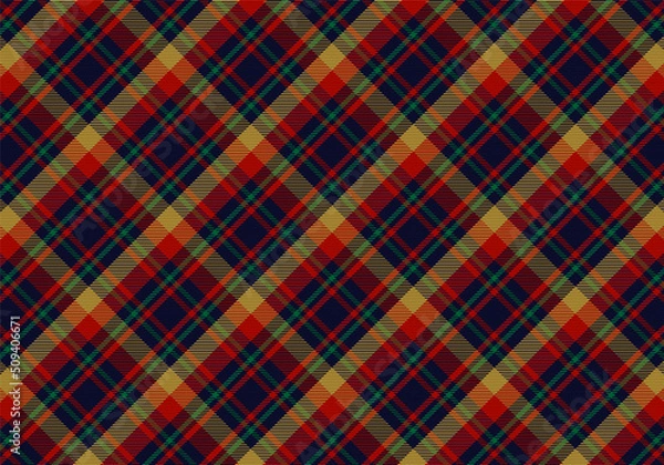 Obraz Tartan plaid pattern with texture.