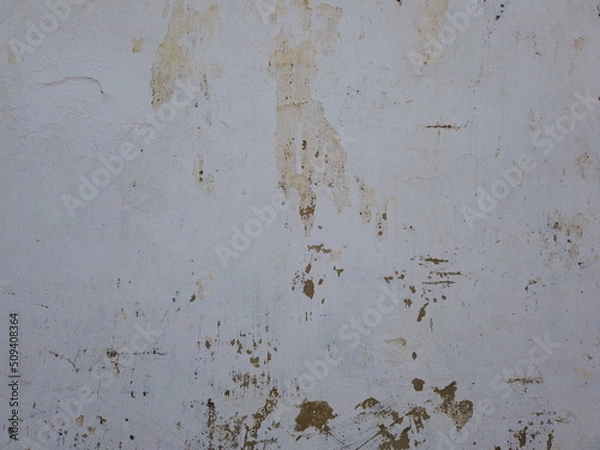 Obraz white dirty wall texture 