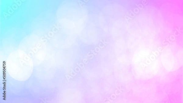 Obraz Abstract bokeh blur light colorful background with soft shimmer for display, light colorful bokeh, abstract background.