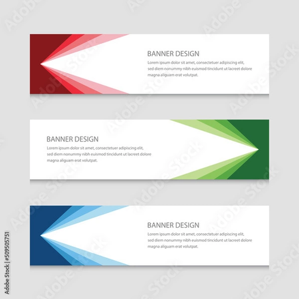 Fototapeta Abstract Banner Background Design Vector