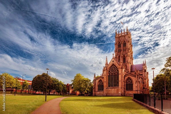 Obraz Doncaster, down by the river and Minster
